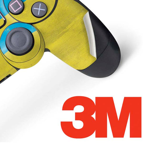 Ukraine Flag Distressed PS4 Controller Skin