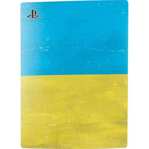 Ukraine Flag Distressed PS5 Bundle Skin
