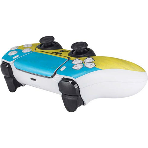 Ukraine Flag Distressed PS5 Controller Skin