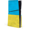 Ukraine Flag Distressed PS5 Slim Disk Console Skin