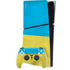 Ukraine Flag Distressed PS5 Slim Digital Edition Bundle Skin