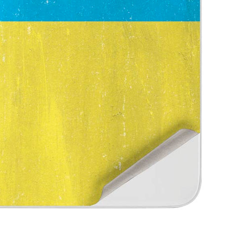 Ukraine Flag Distressed Surface Duo Skin
