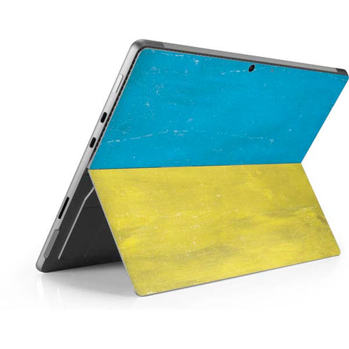 Ukraine Flag Distressed Surface Pro 8 Skin