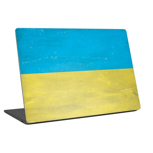 Ukraine Flag Distressed Universal Laptop 11in (8.8 x 6.2in) Skin