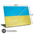 Ukraine Flag Distressed Universal Laptop 13in (10.6 x 7.6in) Skin