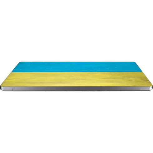 Ukraine Flag Distressed Universal Laptop 16.6in (13.4 x 9.7in) Skin