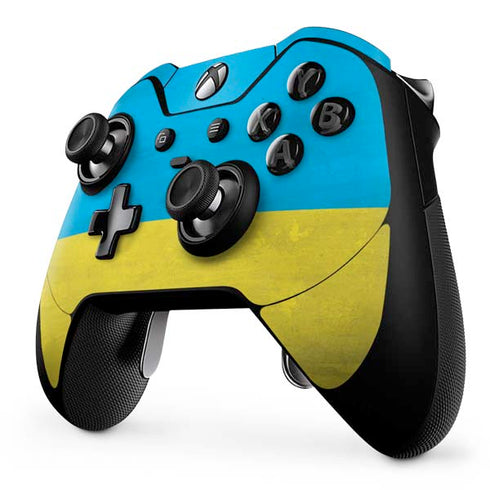 Ukraine Flag Distressed Xbox One Elite Controller Skin