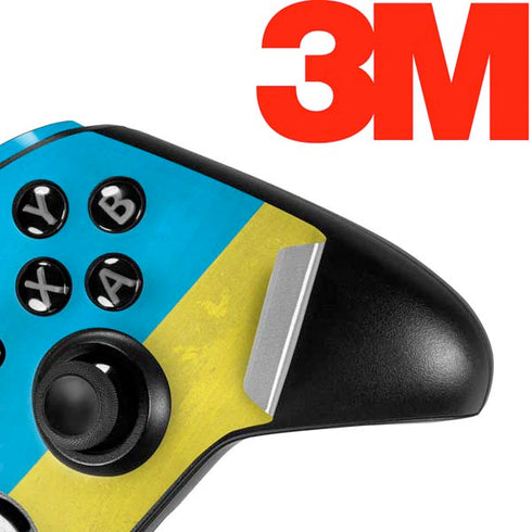 Ukraine Flag Distressed Xbox One Elite Controller Skin