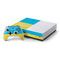 Ukraine Flag Distressed Xbox One S Console and Controller Bundle Skin