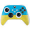 Ukraine Flag Distressed Xbox Series S Controller Skin