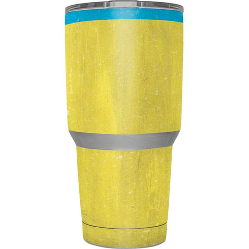 Ukraine Flag Distressed Yeti 30oz Rambler Tumbler Skin