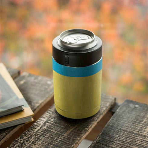 Ukraine Flag Distressed Yeti Colster Can Insulator Skin