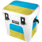 Ukraine Flag Distressed YETI Roadie 24 Hard Cooler Skin