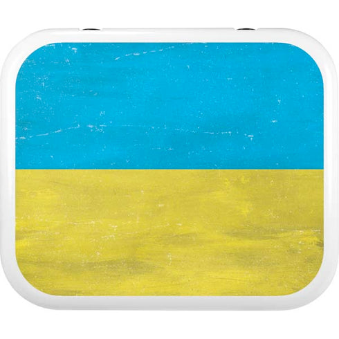 Ukraine Flag Distressed YETI Roadie 24 Hard Cooler Skin