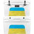 Ukraine Flag Distressed YETI Tundra 45 Hard Cooler Skin