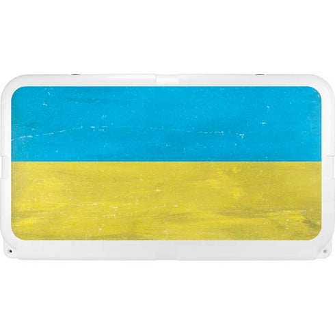 Ukraine Flag Distressed YETI Tundra 65 Hard Cooler Skin