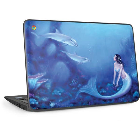 Ultramarine by Rachel Anderson HP Chromebook Skin