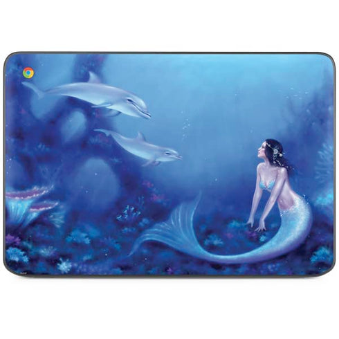 Ultramarine by Rachel Anderson HP Chromebook Skin