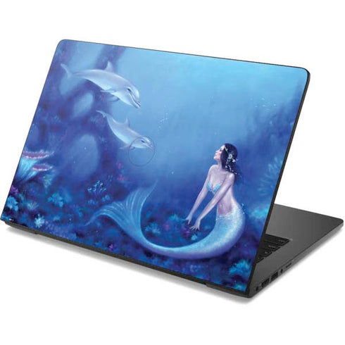 Rachel Anderson Ultramarine Dell Chromebook Skin