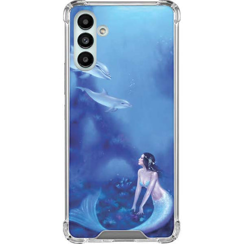 Rachel Anderson Ultramarine Galaxy A13 5G Clear Case