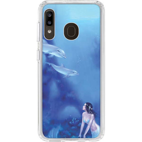 Rachel Anderson Ultramarine Galaxy A20 Clear Case