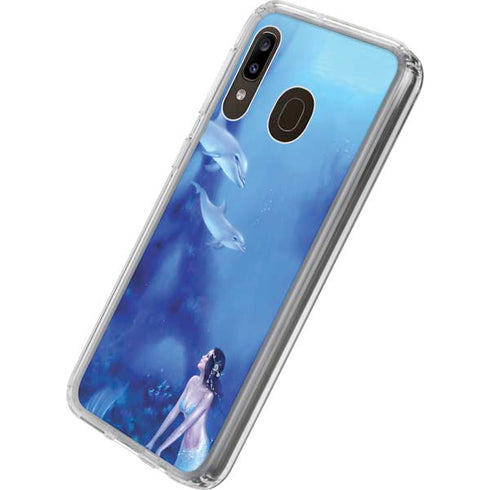 Rachel Anderson Ultramarine Galaxy A20 Clear Case