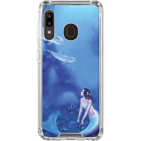Rachel Anderson Ultramarine Galaxy A30 Clear Case