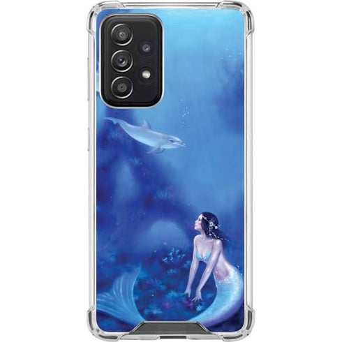 Rachel Anderson Ultramarine Galaxy A52 5G Clear Case