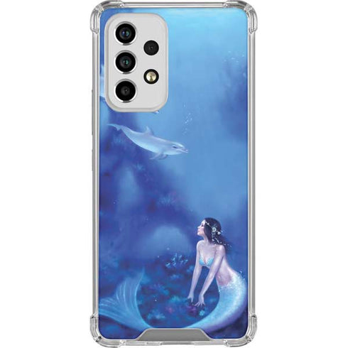 Rachel Anderson Ultramarine Galaxy A53 5G Clear Case
