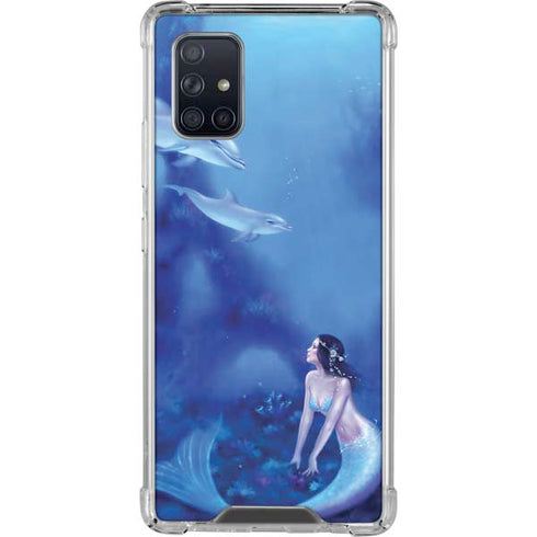 Rachel Anderson Ultramarine Galaxy A71 5G Clear Case