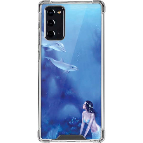 Rachel Anderson Ultramarine Galaxy Note20 5G Clear Case