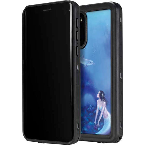 Rachel Anderson Ultramarine Galaxy S20 Waterproof Case