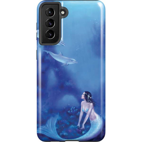 Rachel Anderson Ultramarine Galaxy S21 Plus 5G Pro Case