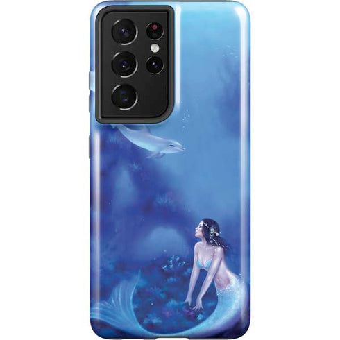 Rachel Anderson Ultramarine Galaxy S21 Ultra 5G Pro Case