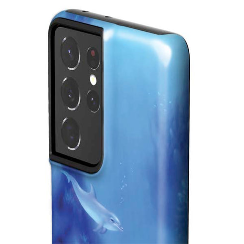 Rachel Anderson Ultramarine Galaxy S21 Ultra 5G Pro Case