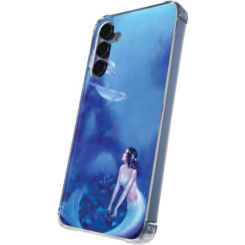 Ultramarine by Rachel Anderson Galaxy S24 Clear Case