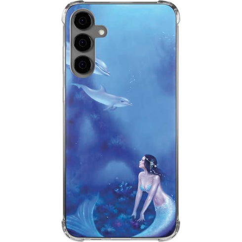 Ultramarine by Rachel Anderson Galaxy S24 Plus Clear Case