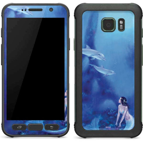 Rachel Anderson Ultramarine Galaxy S7 Active Skin