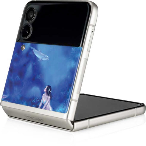 Rachel Anderson Ultramarine Galaxy Z Flip3 5G Skin