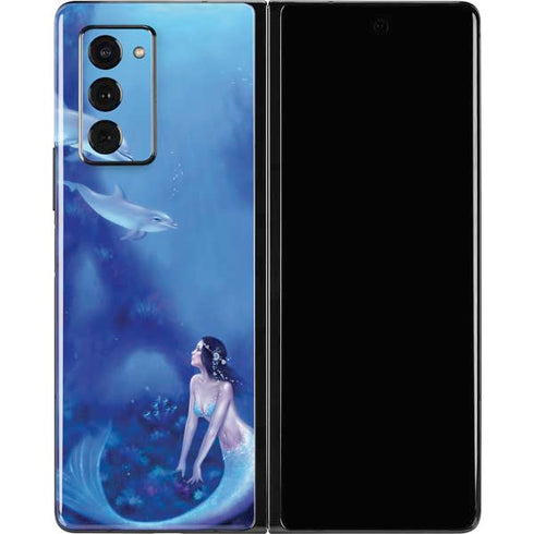 Rachel Anderson Ultramarine Galaxy Z Fold2 5G Skin