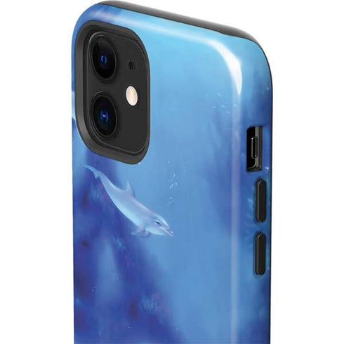 Rachel Anderson Ultramarine iPhone 12 Mini Impact Case