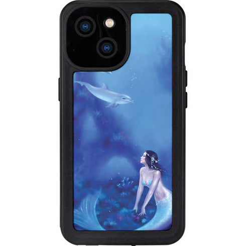 Rachel Anderson Ultramarine iPhone 13 Mini Waterproof Case