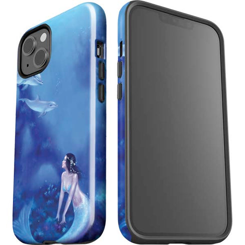 Ultramarine by Rachel Anderson iPhone 15 Plus Impact Case
