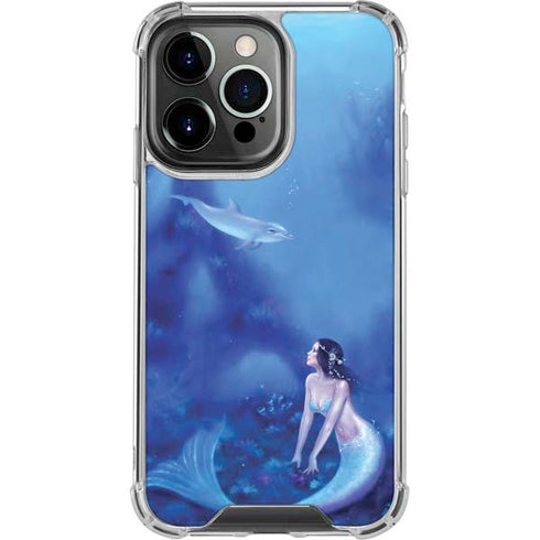 Rachel Anderson Ultramarine iPhone 14 Pro Clear Case