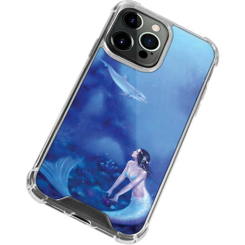Ultramarine by Rachel Anderson iPhone 15 Pro Clear Case