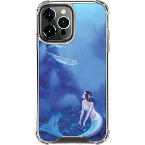 Rachel Anderson Ultramarine iPhone 14 Pro Max Clear Case