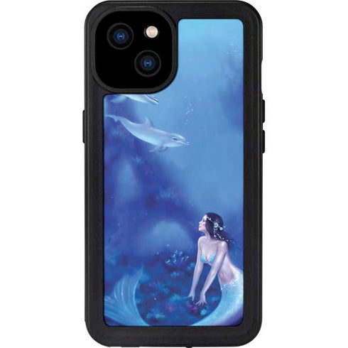 Ultramarine by Rachel Anderson iPhone 15 Plus Waterproof Case