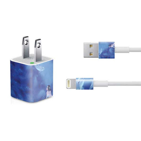 Rachel Anderson Ultramarine iPhone Charger (5W USB) Skin