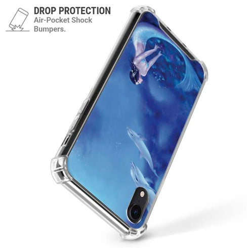 Ultramarine by Rachel Anderson iPhone XR Clear Case