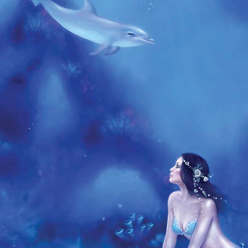 Rachel Anderson Ultramarine Moto E5 Play Skin